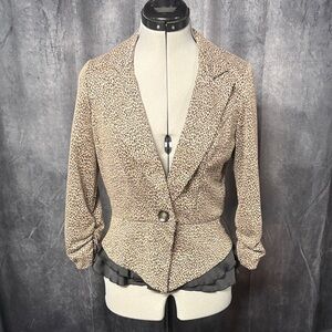 Daytrip Animal Print Women's Blazer